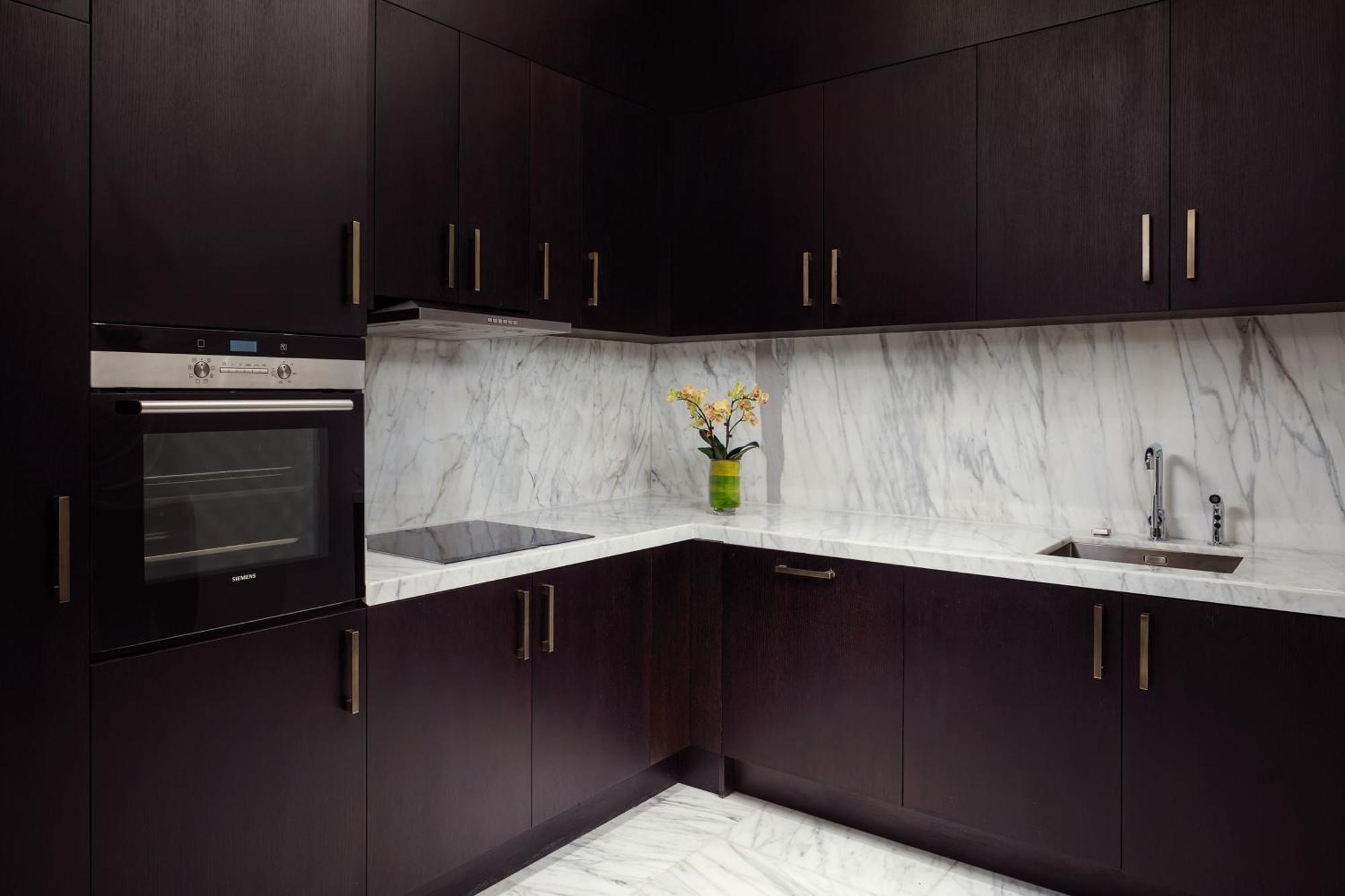 The St. Regis Astana Hotel Bagian luar foto A modern kitchen