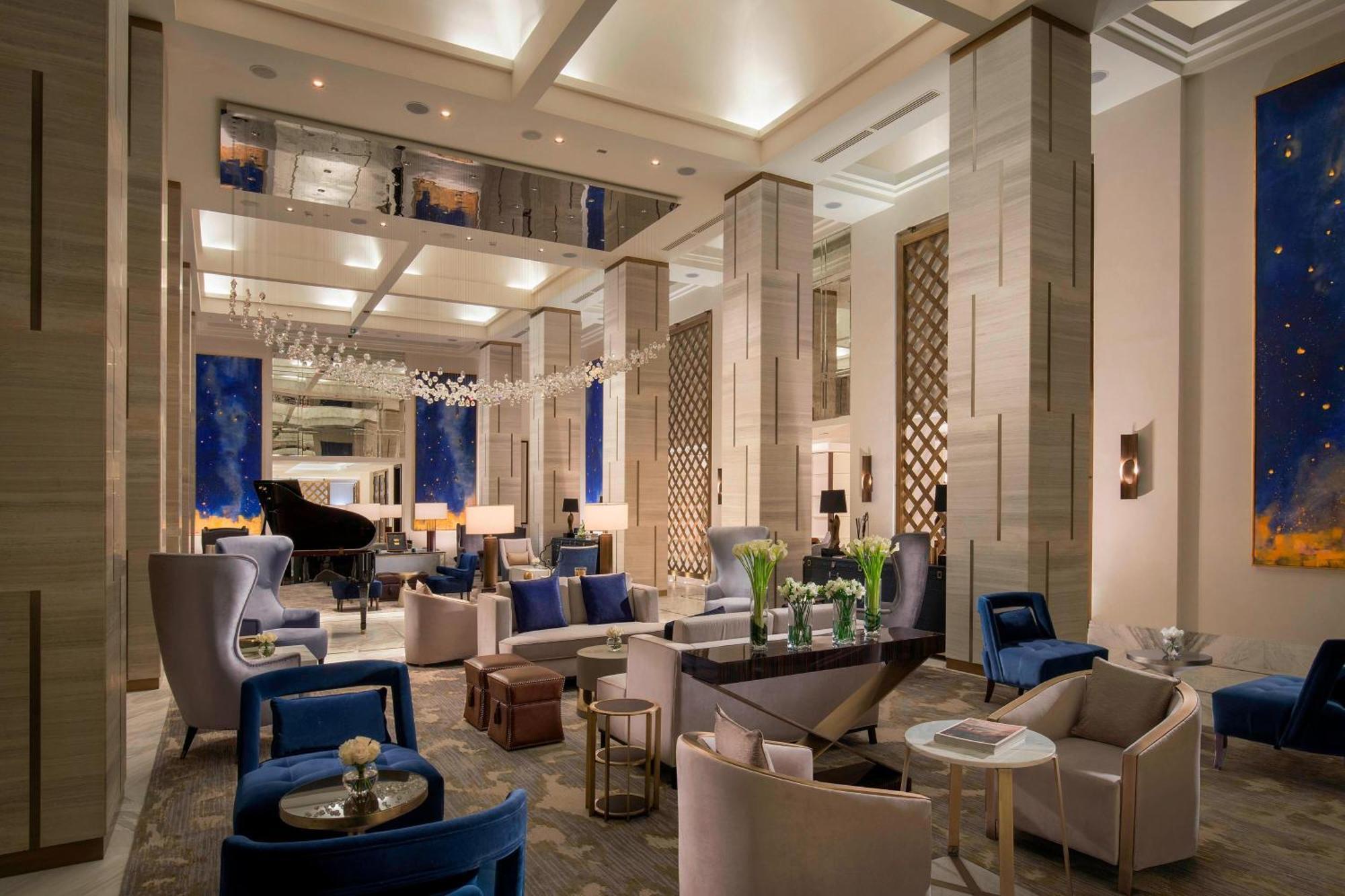 The St. Regis Astana Hotel Bagian luar foto The lobby